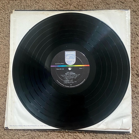 THE 4 SEASONS - RAG DOLL 1964 - Picture 5 of 10